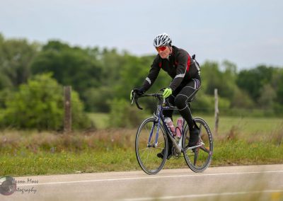 Riders enjoying scenic bike rides with Bluebonnet Express on Texas countryside roads.