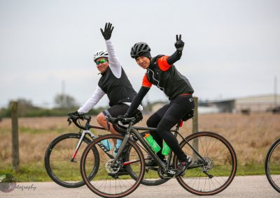 Comfortable cycling with Bluebonnet Express bike riding event in scenic outdoor setting.
