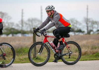 Bike touring with Bluebonnet Express on a scenic outdoor trail.