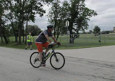 Bike riding with Bluebonnet Express, eco-friendly transportation in Texas.