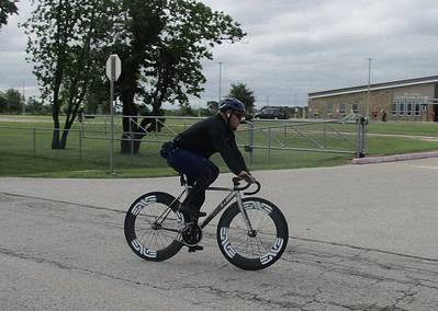 Eco-friendly cycling on Bluebonnet Express bike trail in Texas.