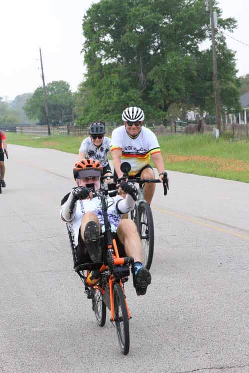 - Scenic cycling on the Bluebonnet Express route in Texas.