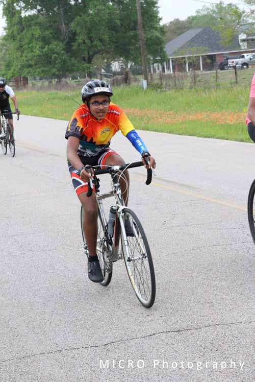 Bike ride with kids during Bluebonnet Express cycling event in Texas, promoting family outdoor activities.