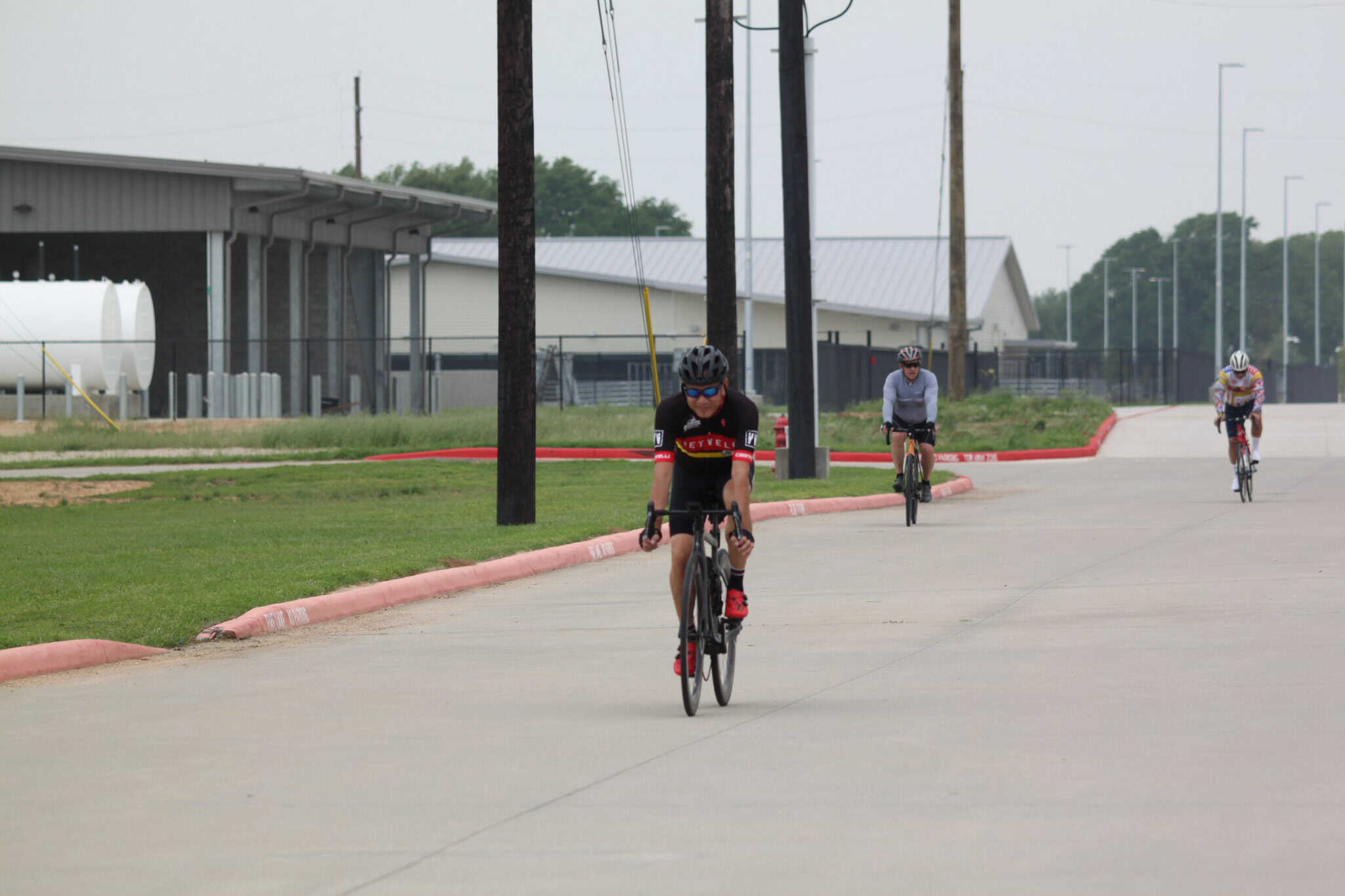 Efficient bike delivery on Bluebonnet Express bicycle route in Texas.