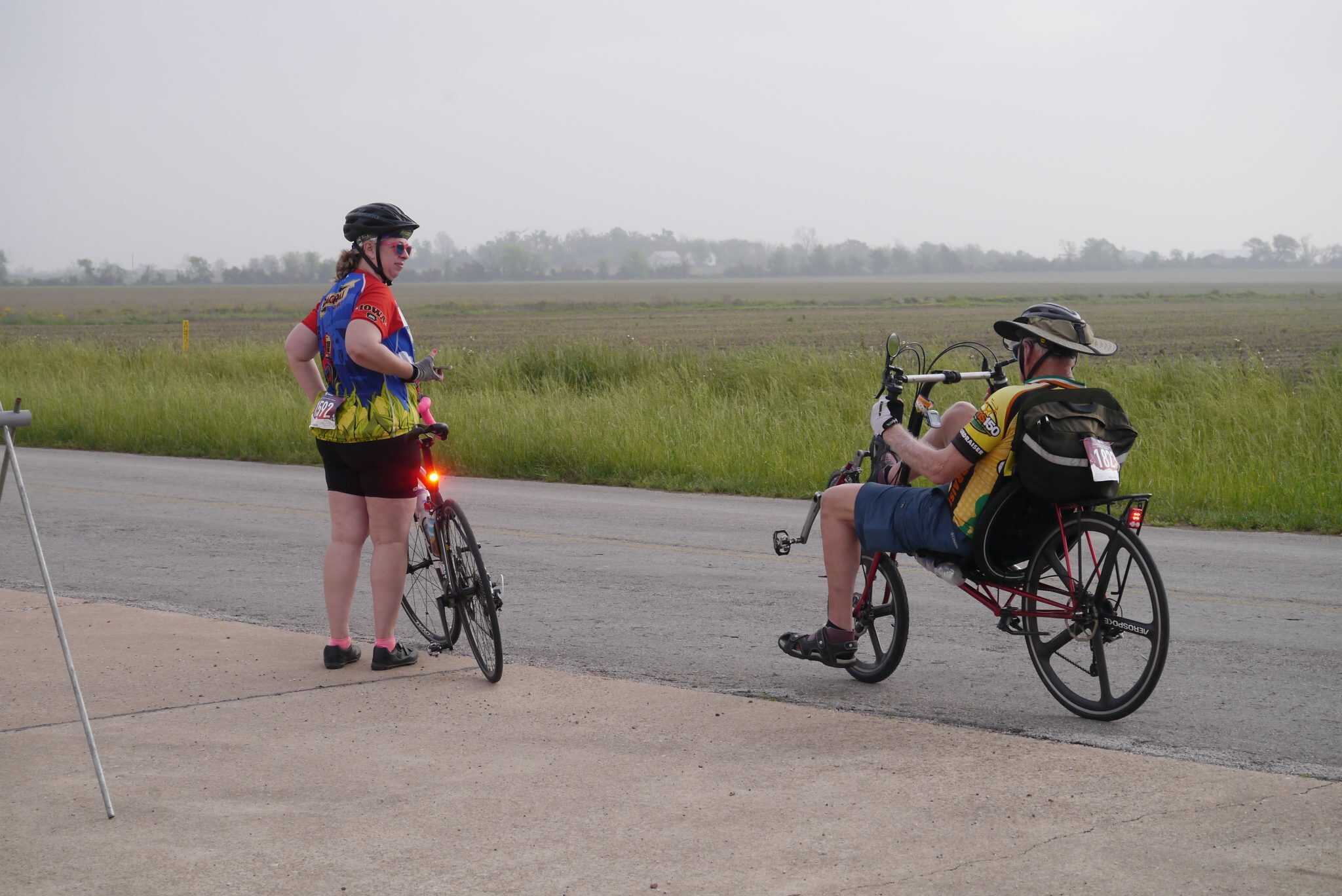 Accessible and inclusive cycling on Bluebonnet Express route.