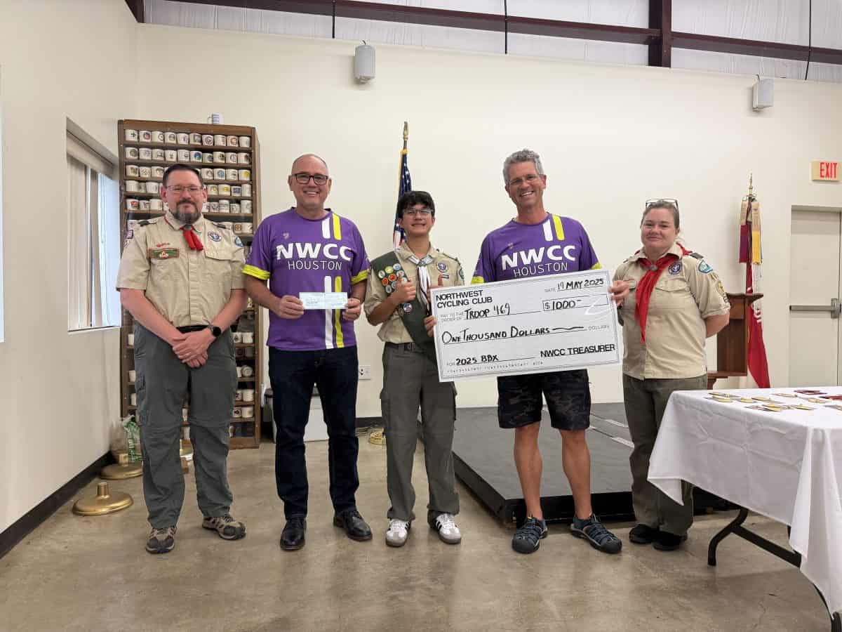IMNWCC Donation to Scout Troop 469 for Supporting the 2025 Bluebonnet Express NWCC Donation to Scout Troop 469 for Supporting the 2025 Bluebonnet Express
