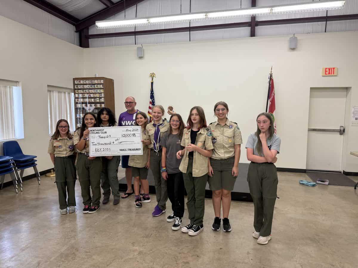 IMG_0965 NWCC donation Presentation to Scout Troop 219 for supporting the 2025 Bluebonnet Express.